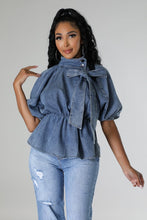 Load image into Gallery viewer, "Reese" Denim Top (S-3XL)