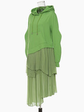Load image into Gallery viewer, "Green Goddess" Hoodie Tunic