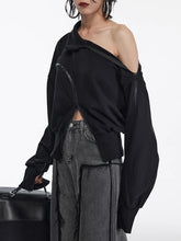 Load image into Gallery viewer, "Tommi" Zip Sweatshirt
