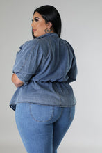 Load image into Gallery viewer, "Reese" Denim Top (S-3XL)
