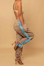 Load image into Gallery viewer, "Dani" Fringe Joggers