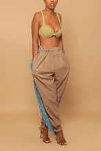 Load image into Gallery viewer, "Dani" Fringe Joggers