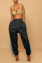 Load image into Gallery viewer, "Dani" Fringe Joggers