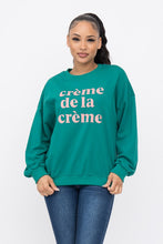 Load image into Gallery viewer, CREME DE LA CREME GRAPHIC SWEATSHIRTS
