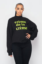 Load image into Gallery viewer, CREME DE LA CREME GRAPHIC SWEATSHIRTS
